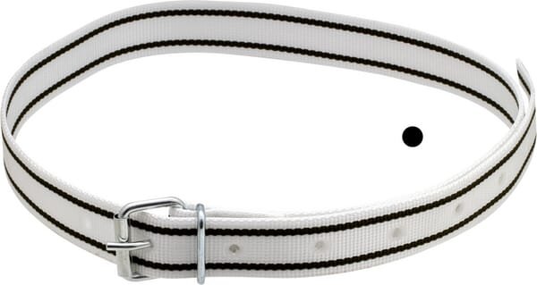 Pièces agricoles - Cloture,Jardin & Sylviculture - Collier 40 mm 1,35 cm blanc/noir