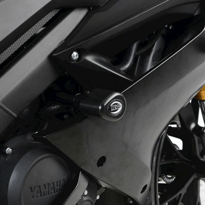 Pièces Quad & Motos - Equipement véhicule - Tampons de protection R&G RACING Aero noir Yamaha YZF-R125