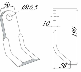 Pièces agricoles - Aménagements paysagers - Fléau Maletti