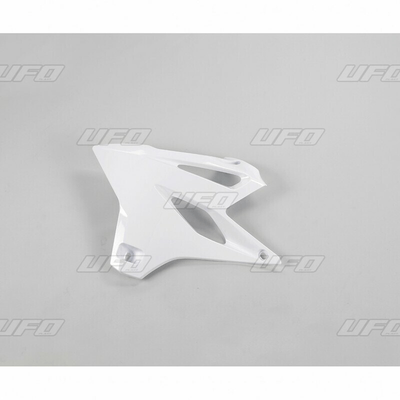Pièces Quad & Motos - Plastiques - Ouïes de radiateur UFO blanc Yamaha YZ85