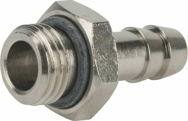 Pièces agricoles - Pièce pneumatique - Embout de tuyau 9 mm x 1/4"