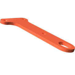 Pièces agricoles - Pièce divers - Support du capteur -peint-