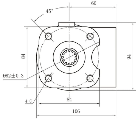 Pièces agricoles - Hydraulique - Unité de direction orbitale 100cc Kramp