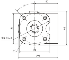 Pièces agricoles - Hydraulique - Unité de direction orbitale 100cc Kramp