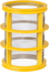Cartouche filtrante 80 mesh jaune avec joints toriques