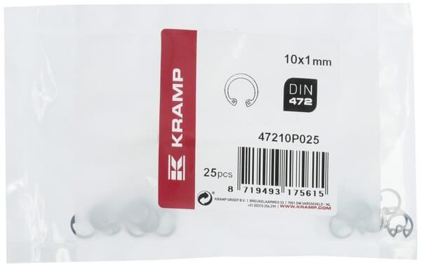 Pièces agricoles - Fasteners - Circlip interne DIN472 10mm
