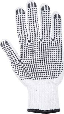 Vêtements et protections - Equipement - Gants de travail, taille 10/XL, 2 paires, blanc, Protect by Kramp
