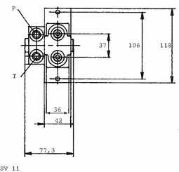 Pièces agricoles - Hydraulique - Levier servo sv10-b/01g-056a-0