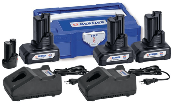 Electroportatif - Electroportatif divers et accessoires - accus 2&6Ah & 2 accus 6Ah, BC1