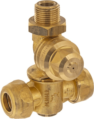 Pièces agricoles - Pièce Pulvérisateur - Porte-buse M75 G3/8M 2xØ18