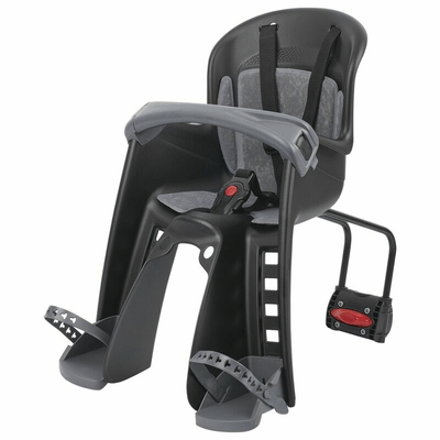 Pièces Quad & Motos - Vélo - Siège enfant de vélo avant POLISPORT Bilby Junior FF fixation cadre - noir/gris foncé