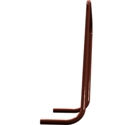 Pièces agricoles - Pièce divers - garde-corps soudé à gauche -peint-