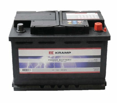 Pièces agricoles - Eclairage - Batterie 12V 74Ah 680A Kramp