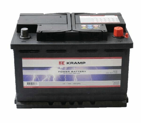 Pièces agricoles - Eclairage - Batterie 12V 74Ah 680A Kramp