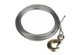 CABLE ACIER 10M DIAM 5MM + CROCHET