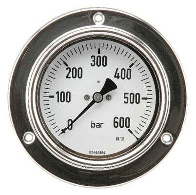 Pièces agricoles - Hydraulique - Manomètre Ø100 0-600bar ½"pan.