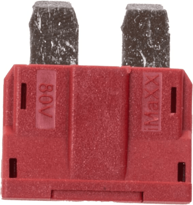 Pièces agricoles - Eclairage - Fuse standard blade 80V 10A red pack 10x Kramp