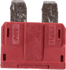 Pièces agricoles - Eclairage - Fuse standard blade 80V 10A red pack 10x Kramp