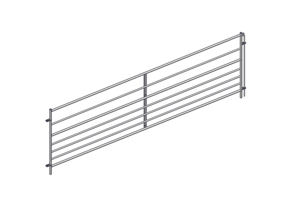 Materiels - Cage de contention - PACK DE 12 CLAIES OVIN 7 LISSES H.1M L.3M