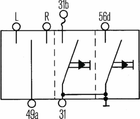 Pièces agricoles - Electricité - Commutateur de clignotants
