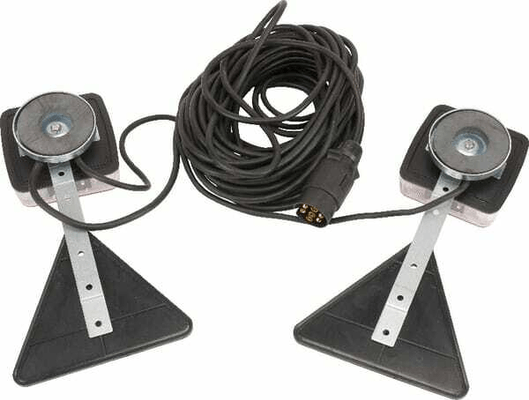 Pièces agricoles - Eclairage - Kit signalisation LED feux arrière câble 7,5 m magnétique