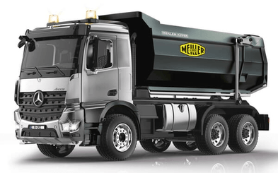 Loisirs - Jouets - Camion benne Mercedes Benz Arocs 1:20 Metal Meiller 2,4 GHz