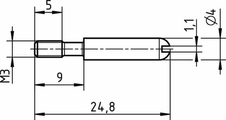 Pièces agricoles - Pièce Pulvérisateur - Broche de codage standard