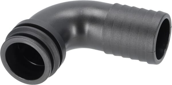 Pièces agricoles - Pièce Pulvérisateur - Raccord à fourche, femelle 90° AF5, embout de tuyau 40 mm