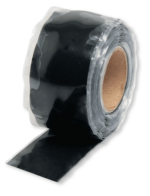 Pièces agricoles - Consommables / Nettoyants - RUBAN SILICONE NOIR 25MMX3M