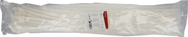 Pièces agricoles - Fasteners - Serre-câble 9x776mm, blanc, 100Pcs