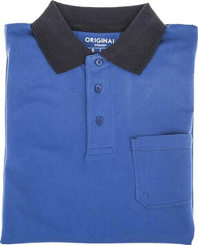 Vêtements et protections - Vêtement  - Polo bleu roi/marine 5XL