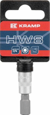Outils - Outils divers - Douille de tournevis 1/4" Hex 8 mm