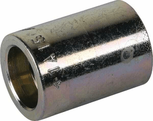 Pièces agricoles - Hydraulique - Jupe à sertir Ø19x26,5mm DN8 acier / zingué Alfagomma