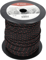 Pièces agricoles - Moteurs pièce adaptable - Cordon de lanceur 5,0 mm x 100 m noir