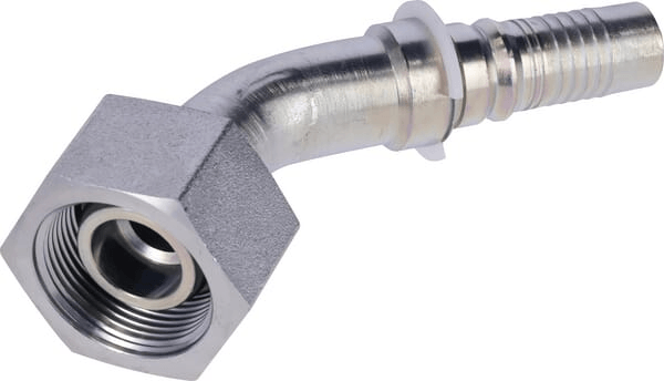 Pièces agricoles - Hydraulique - Raccord à sertir 4SH-DN20-25S-M36x2,0-45°