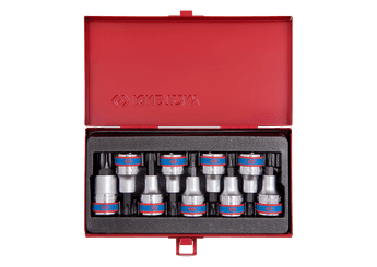 Outils - Outils divers - Coffret de douilles 1/2" TORX, 9 pièces