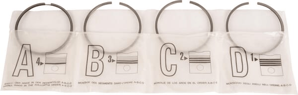 Pièces agricoles - Moteurs pièce origine - Piston ring kit, std