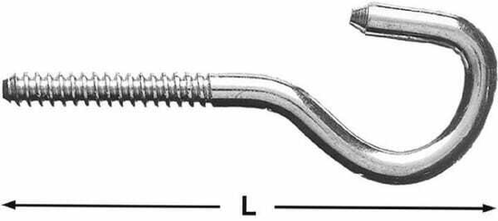 Pièces agricoles - Fasteners - Vis à crochet x110