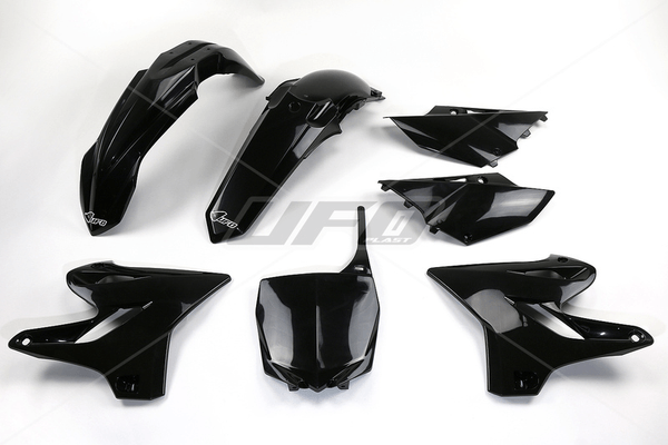 Pièces Quad & Motos - Plastiques - Kit plastique UFO noir Yamaha YZ125/250