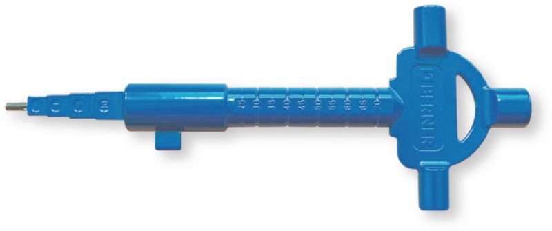 Outils - Outils divers - CLE DE CHANTIER AVEC REGLETTE