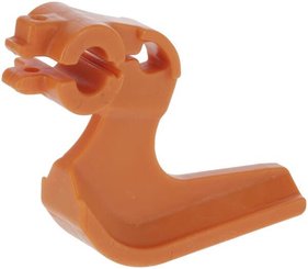 Pièces agricoles - Machines - Support plastique orange