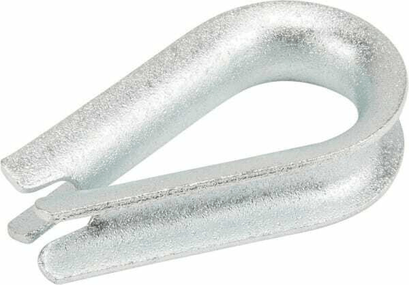 Pièces agricoles - Fasteners - Cosse-coeur zingué 13 mm