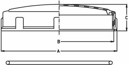 Pièces agricoles - Pièce Pulvérisateur - Couvercle de réservoir à visser Ø 240 mm