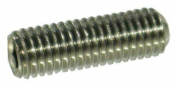 Pièces agricoles - Fasteners - Vis sans tête six pans creux bout cuvette M8x16 inox-A2