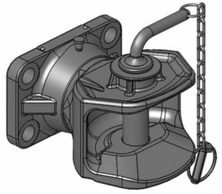 Pièces agricoles - Tracteur pièce adaptable - Chapes Types 140x80 M20 K1 (diamètre 31,5mm)