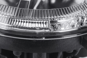 Pièces agricoles - Eclairage - Phares LED, 22/21 W, ronds, 9-36 V, Ø140 mm, feux de route/feux de croisement, connecteur H4, paire, Kramp