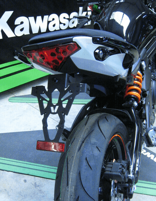 Pièces Quad & Motos - Equipement véhicule - Support de plaque V PARTS noir Kawasaki ER6