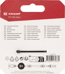 Pièces agricoles - Hydraulique - Raccord mâle pour robinet 3/4"