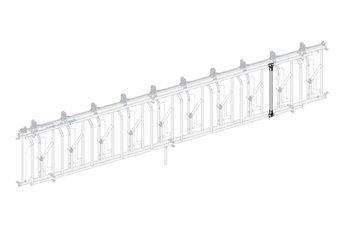 Materiels - Matériel d'élevage - autre - BARRETTE REGLABLE TAUREAU RC II 10/6 COMPLETE