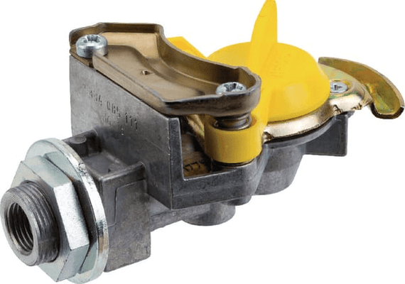 Pièces agricoles - Pièce divers - Tête de raccordement avec filtre intégré "Protect-O" M16x1,5 jaune